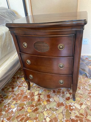 2 mesillas+cómoda dormitorio REGALO CABECERO FORJA