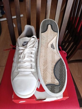 Zapatillas Nike Talla 46 Gris/Blanco
