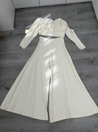 Conjunto Panambi Pantalón y Blusa Blanco