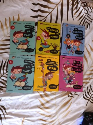 Colección de "L'agus i els monstres" 1-3 al 6