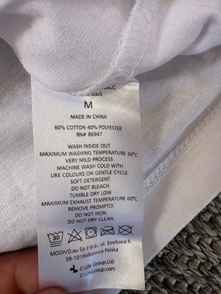 Camiseta Von Dutch Blanca con Estampado