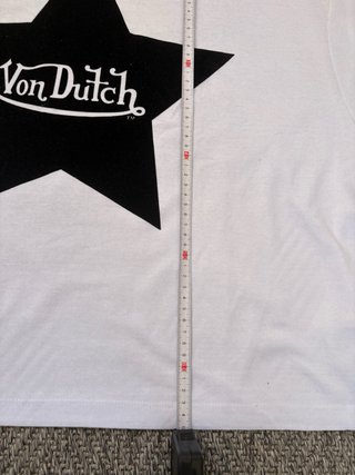 Camiseta Von Dutch Blanca con Estampado