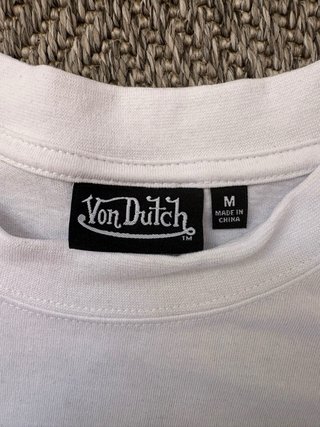 Camiseta Von Dutch Blanca con Estampado