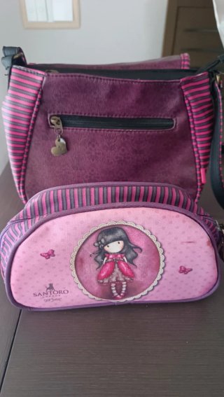 Bolso y Neceser Gorjuss Santoro