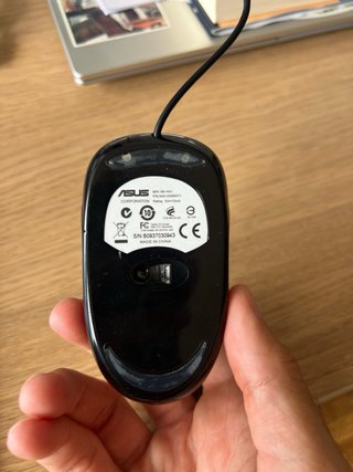 Ratón ASUS N6 Mini Negro