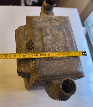 Coleccionismo contador antiguo gas
