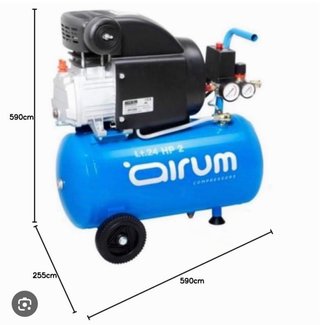 Compresor Aire Airum 50L 3HP 356 l/min