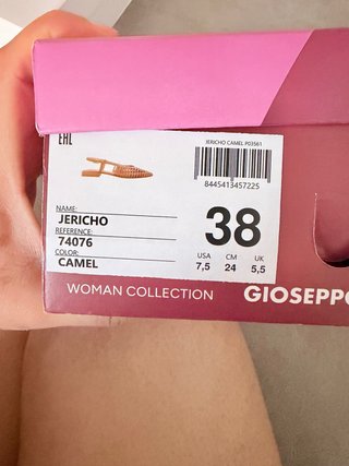 Sandalias Gioseppo Mujer Talla 38
