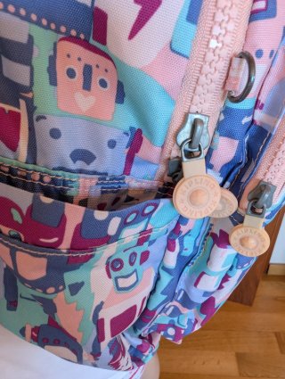 Mochila Kipling Robot Niña