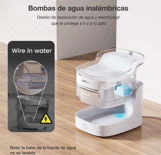 Bebedero Pet Smart Waterfall Petgugu