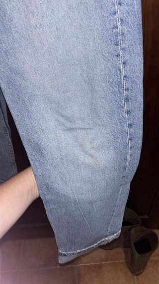 Jeans vaqueros azules rectos