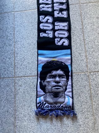Bufanda Maradona y Pelé Los Reyes Son Eternos