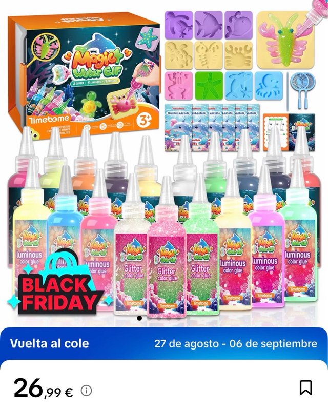 OFERTON!!! Kit Manualidades Magic Water Elf