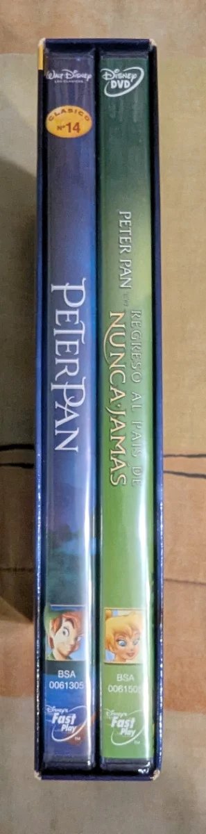 DVD Peter Pan: 2 Películas (Español)