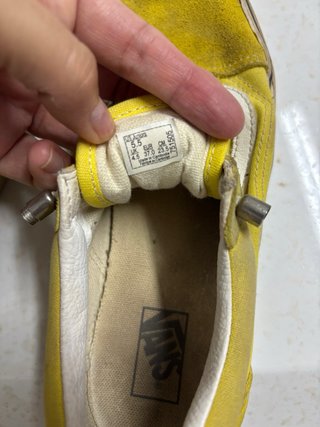 Zapatillas Vans Amarillas