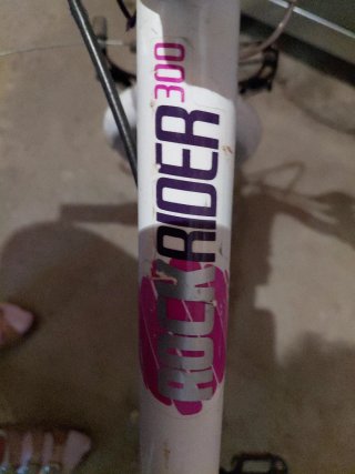 Bicicleta blanca niña/o de montaña