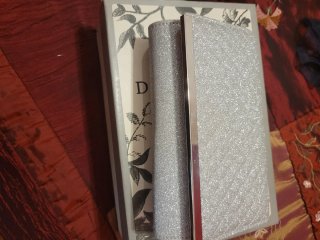 Pochette Argentata Glitterata