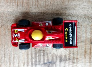 Ferrari F1 fricción años 70 - Juguete RICO