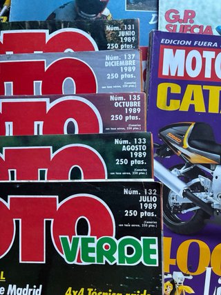 Lote 20 Revistas Motociclismo Clásicas