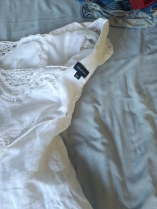 Vestido de lino estilo ibicenco