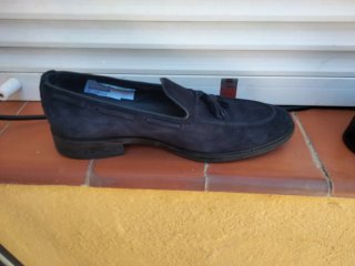 Mocasines azul marino talla 44