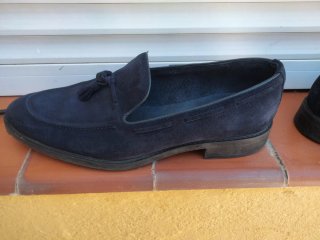 Mocasines azul marino talla 44