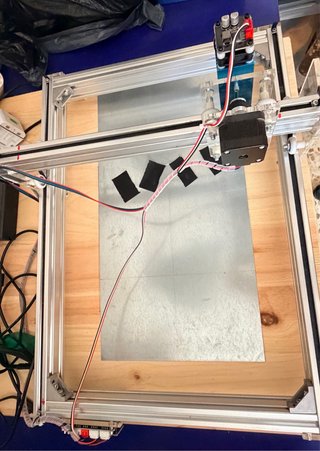 Grabadora Láser CNC DIY