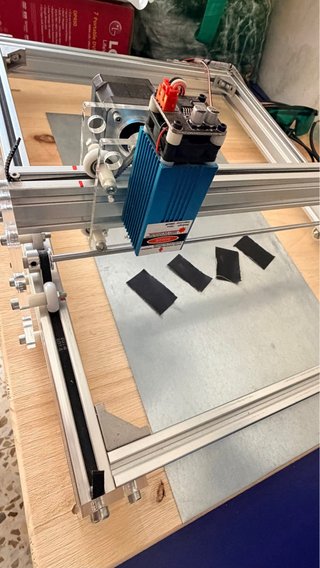 Grabadora Láser CNC DIY