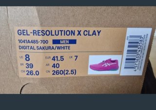 Zapatillas Asics Gel Revolution X Clay Nuevas