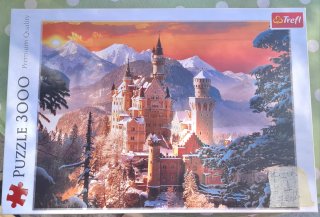 Puzzle 3000 piezas Castillo Invierno