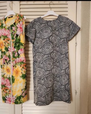 Vestido y bata talla M