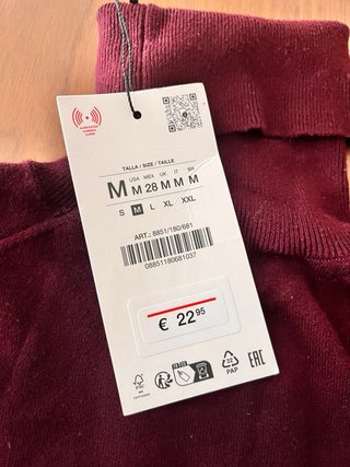 Jersey Zara cuello alto mujer a estrenar