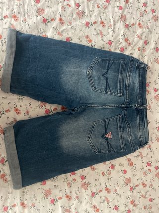Vaquero corto niño Guess azul