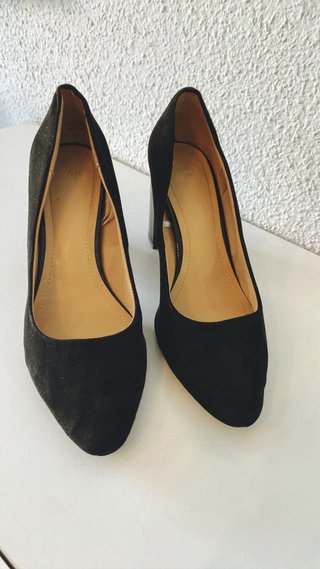 Tacones negros H&M talla 39