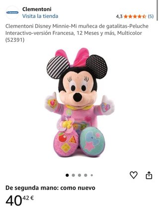 Minnie Mouse Interactiva Juguete Bebé