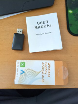 Adaptador Carplay Android Auto Inalámbrico