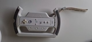 Volante Wii Nintendo Gris/Blanco