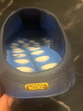 Chanclas Nike Mind 001 Azul Dorado