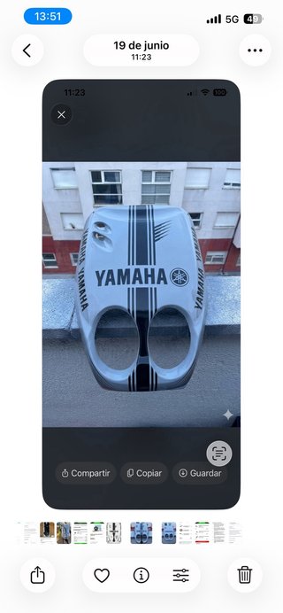 Yamaha Neos Scooter con topes para pasar itv