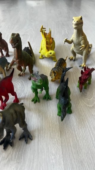 Colección 21 dinosaurios de juguete