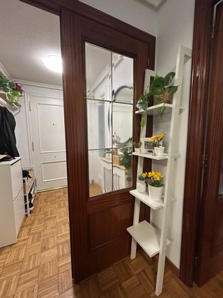Puertas dobles de madera