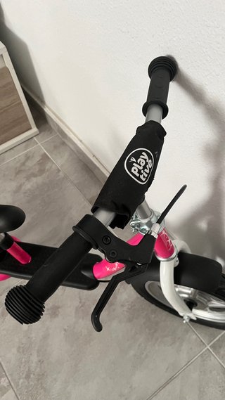 Bicicleta sin pedales infantil rosa