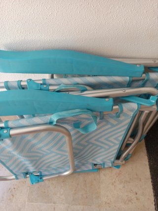 2 Hamacas de Playa Plegables