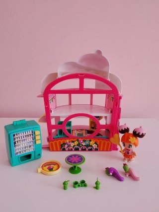 Pinypon Heladería con Muñeca y Accesorios