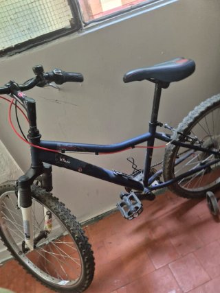 Bicicleta BTWIN azul