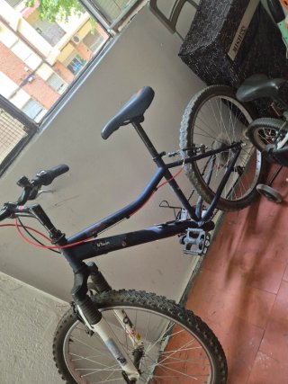 Bicicleta BTWIN azul