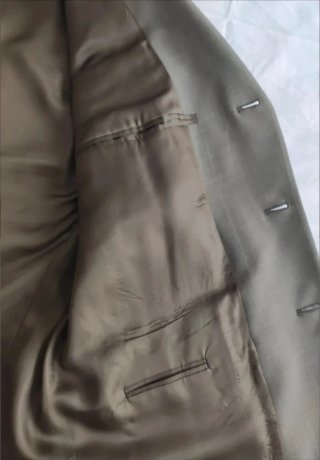 Traje Javier Cardenal Gris Claro/Caqui