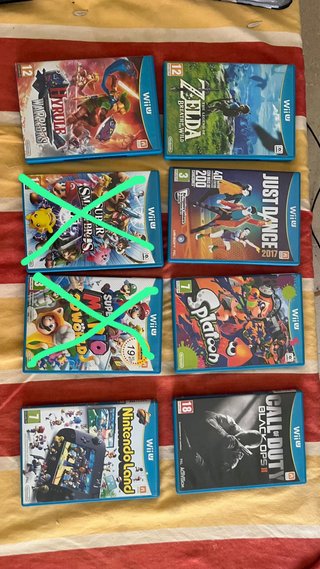 Nintendo Wii U + Juegos + Accesorios