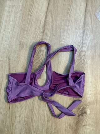 Bikini completo morado con cuentas años 2000 Y2K M