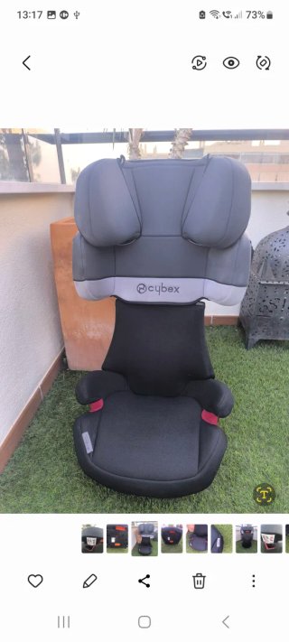 Silla de coche Cybex Silver